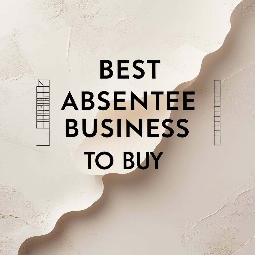 best absentee business to buy