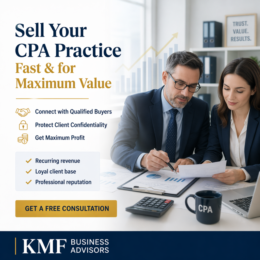 Sell your business in Florida with KMF Business Advisors Sell CPA Practice Fast | KMF Business Advisors