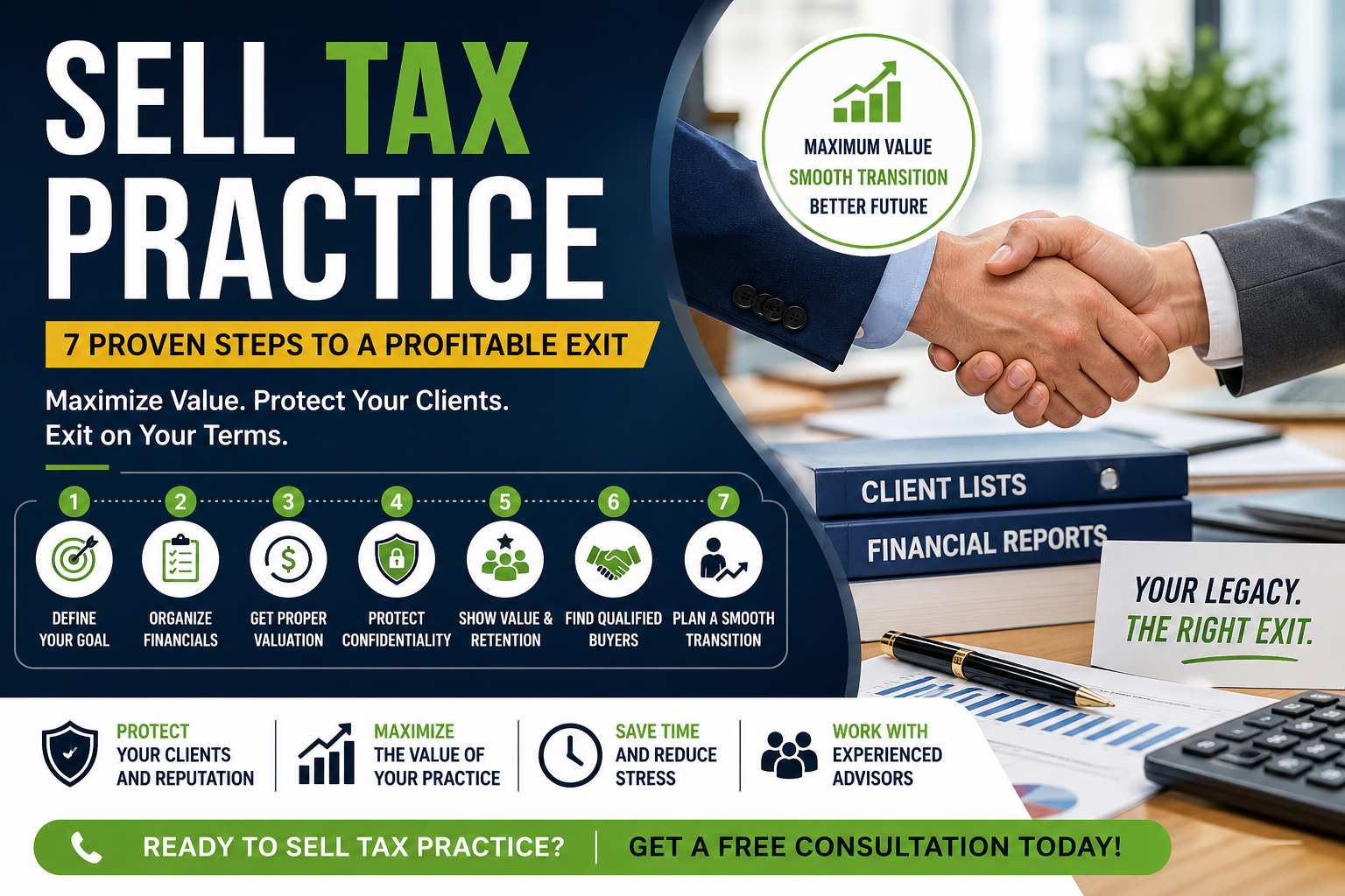 Sell Tax Practice: 7 Proven Steps to Sell Your Tax Practice for Maximum Profit