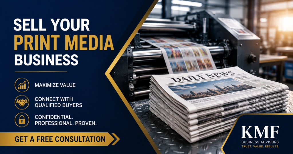 sell print media business