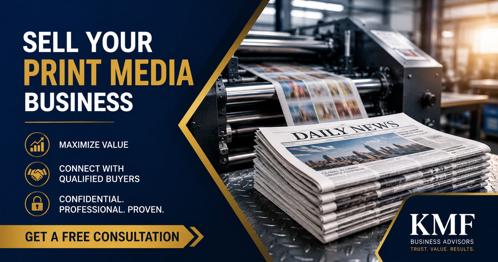 sell print media business